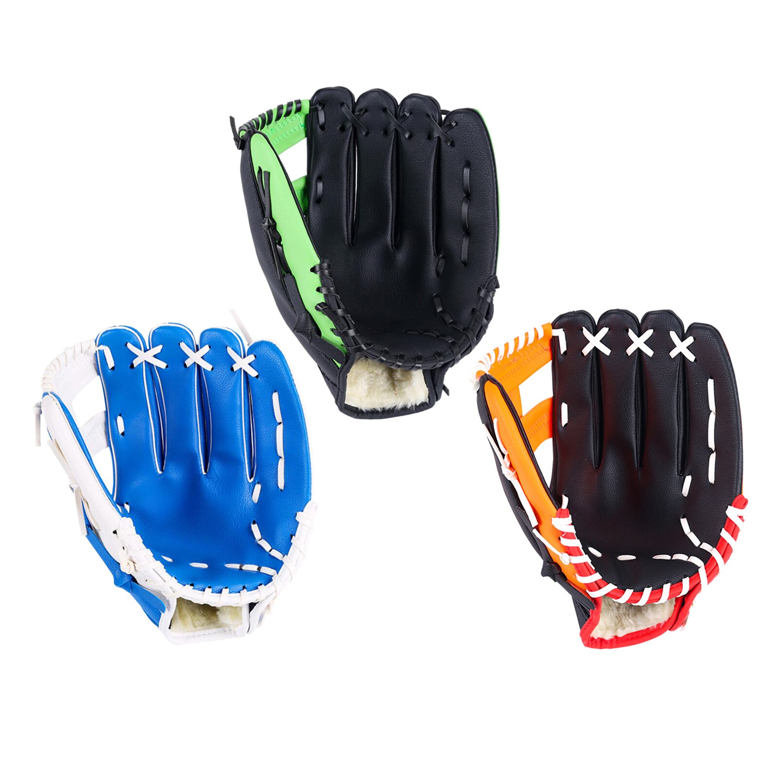 Baseballhandschuhe aus weichem leder, softball-handschuh, teeball-handschuh, outdoor-sporthandschuhe