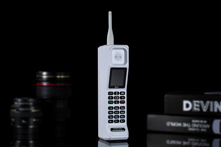 Met Antenne Retro Stijl Grote Bar Mobiele Telefoon K999 Sterk Signaal Power Bank 4500Mah Zaklamp MP3 MP4 Trillingen Bluetooth: add 16G TF card / white