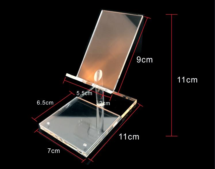 10pcs Acrylic mobile phone display stand phone bracket jewelry counter combination tray Digital product holder