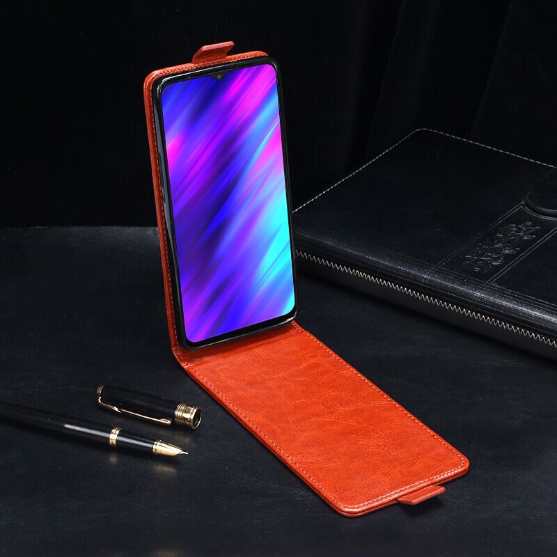 Custodia UP Down per Meizu M10 custodia per telefono da 6.5 pollici custodia per cellulare Flip verticale custodia in pelle PU per Meizu M10 M918H custodie Premium