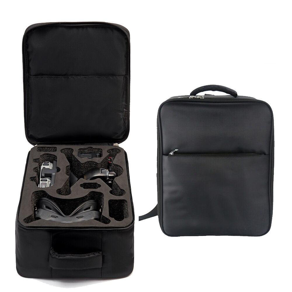 Dji Fpv Rugzak Multifunctionele Drone Tas Draagbare Opslag Rugzak Voor Dji Fpv Drone Accessoires: Black Foam