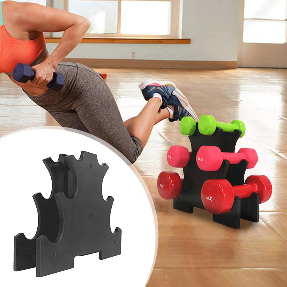3-Storey Dumbbell Rack Holding and Fixing Combined Dumbbell Dumbbell Storage Rack Stand