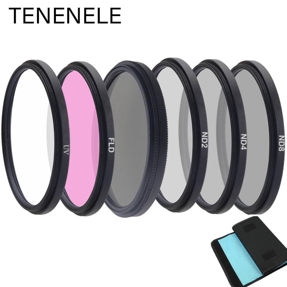 Tenenele Normale Camera Lens Filter Voor Fujifilm Xf 35Mm F1.4 R 52Mm Cpl Uv Nd 2 4 8 neutral Density Filter Set Lens Accessoires