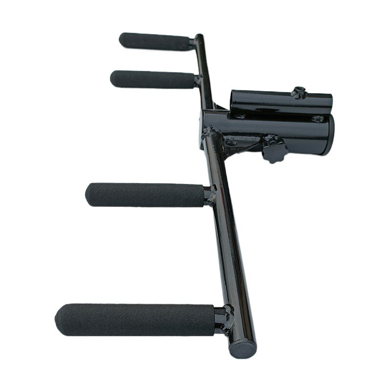 Multi-Grip T Bar Row Landmine Attachment Gym Deadlift Squat Tricep Bicep Back Workout Handle Straight Grip Fits 2 and 1 Inch Bar