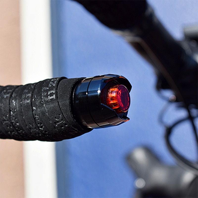 CATEYE Radfahren Fahrrad Barend Fahrrad Sicherheit Licht Bar Stecker Lampen Fahrt Fahrrad Biegen Lenker Ende Warnleuchten Clip 3 Modi 100 stunden
