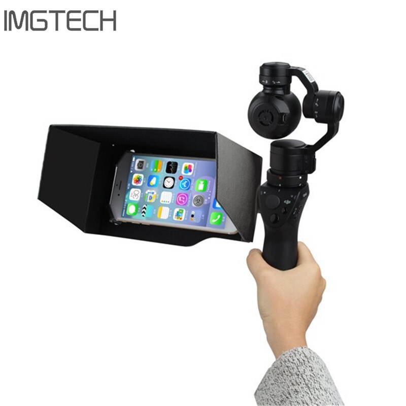 DJI OSMO 4K Camera 3-Axis Handheld Gimbal Smartphone Sunhood/Foldable Hood 5.5 Inch Sun Shade for OSMO Accessories