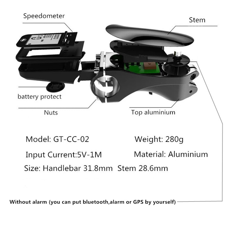 Beliebte Fahrrad Computer Radfahren MTB Rennrad Tachometer mit Stem USB Radfahren Drahtlose Stoppuhr Englisch Sprache