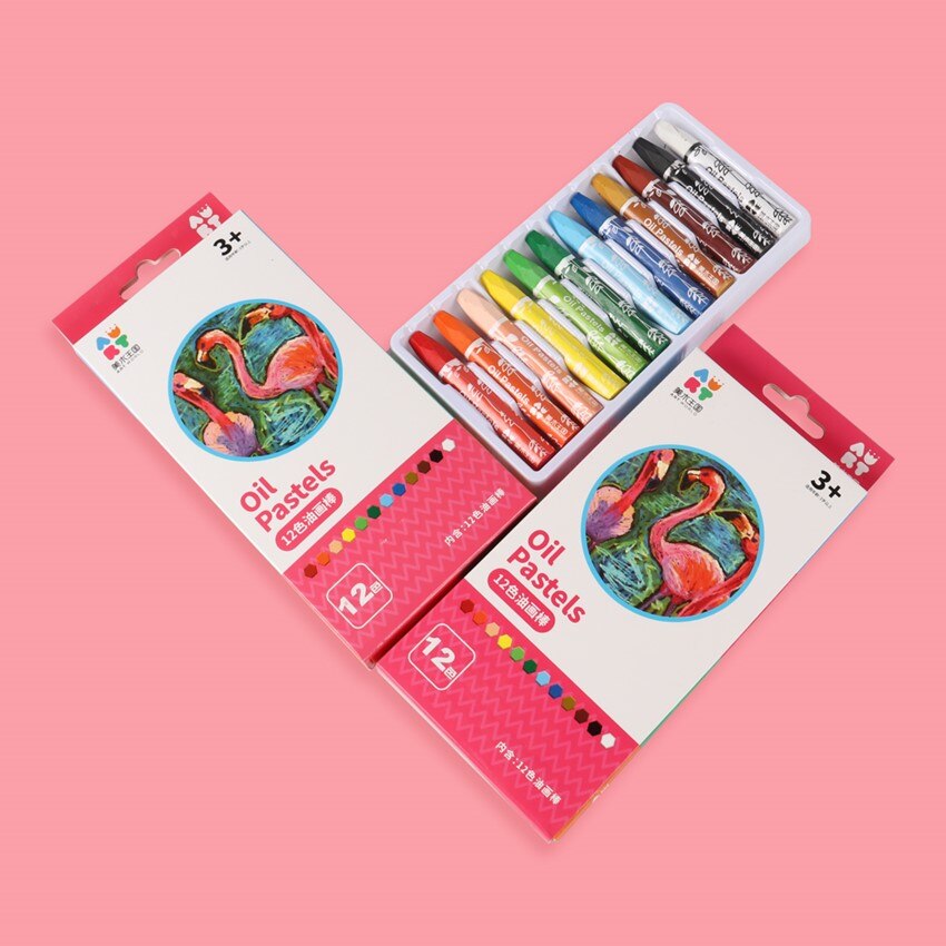 Oil Pastels drawing pencils set rotative pencils oil paint art set for artist kids pastel paint draw sketch portrait set