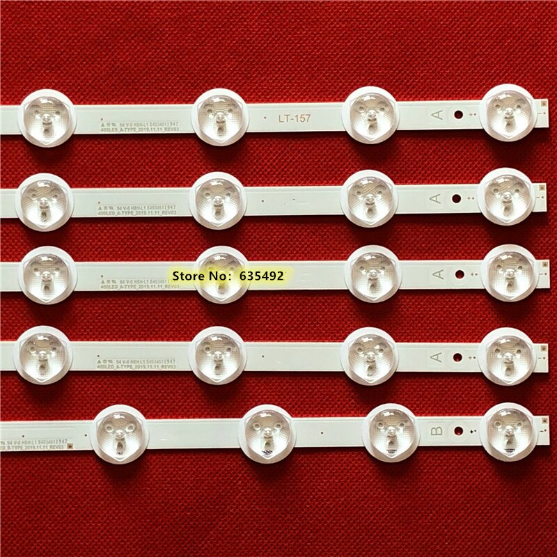 LED strip For Vestel 40"TV VES400UNDS-2D-N02 VES400UNDS-2D-N03 VES400UNDS-2D-N04 LT-40C750 LED40287FHD 40272SMFH TX-39A300B