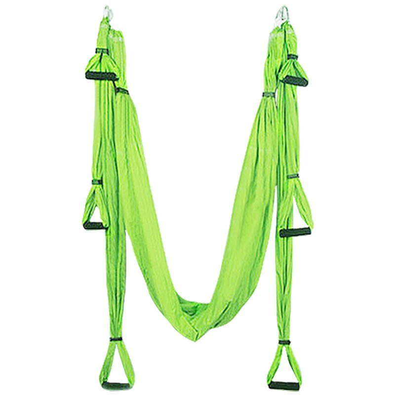 Anti-Gravity Yoga Hangmat Gym Sterkte Inversie Antenne Tractie Swing Yoga Riem Set