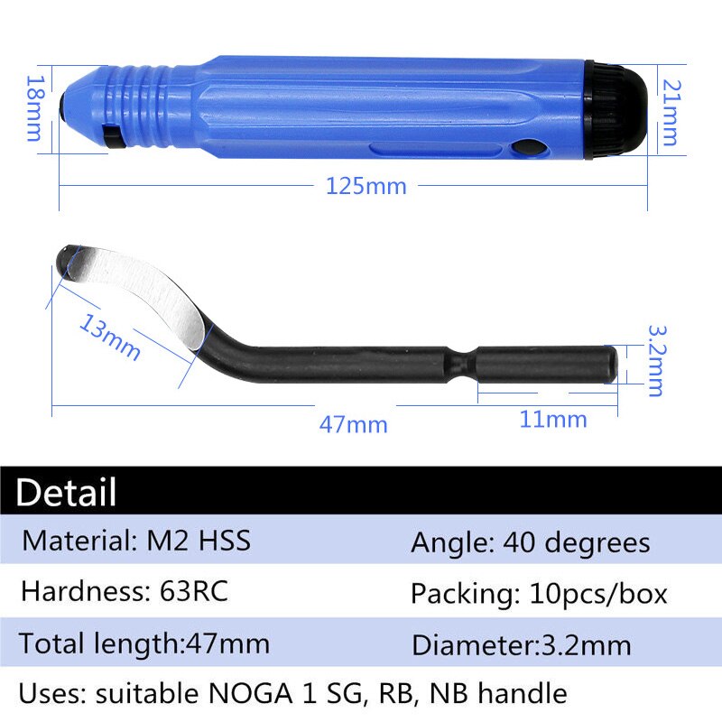 Kit d&#39;outils d&#39;ébavurage pour réparation du métal, outils d&#39;ébavurage pour le bois et le plastique
