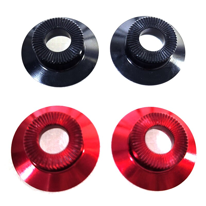 Powerway R36-buje de repuesto para bicicleta de carretera, tapas laterales de PHB-R36 de aluminio, delanteras, traseras, PFH-R36, negras, Rojas, AL 7075