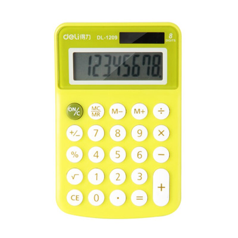 1 Piece Deli 1209 Calculator Mini Calculators Office Small Business portable calculator