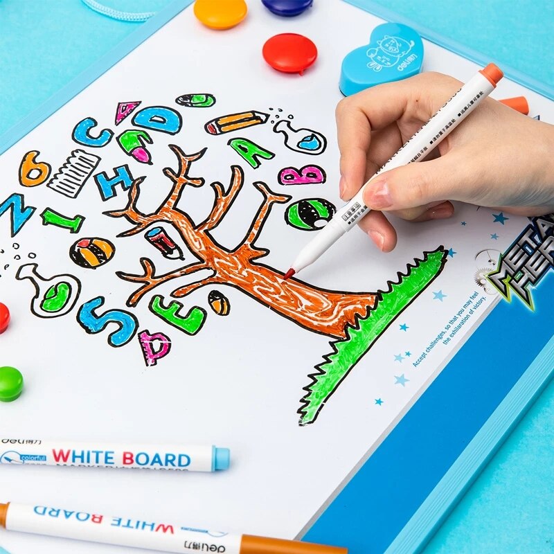12 farver whiteboard tusch penne flydende kridt sletbart glas keramik børn skrive maker pen kontor skole forsyning papirvarer