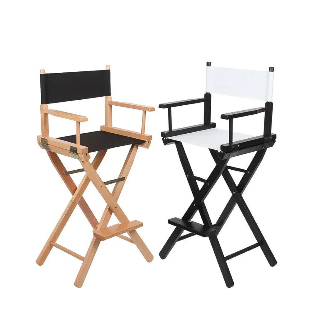 Kit de fundas de asiento de silla lavables, reemplazo de asiento de silla de Director, cubierta de lona con palo, accesorios para acampar al aire libre, pesca funda sillas jardín funda silla director fundas de asiento