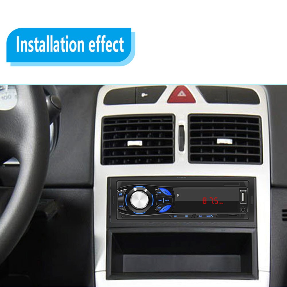 Wireless Bluetooth Car Stereo 12V Car Audio Recorder FM Radio USB/SD/AUX MP3 Player With Remote Control Player Car Electric