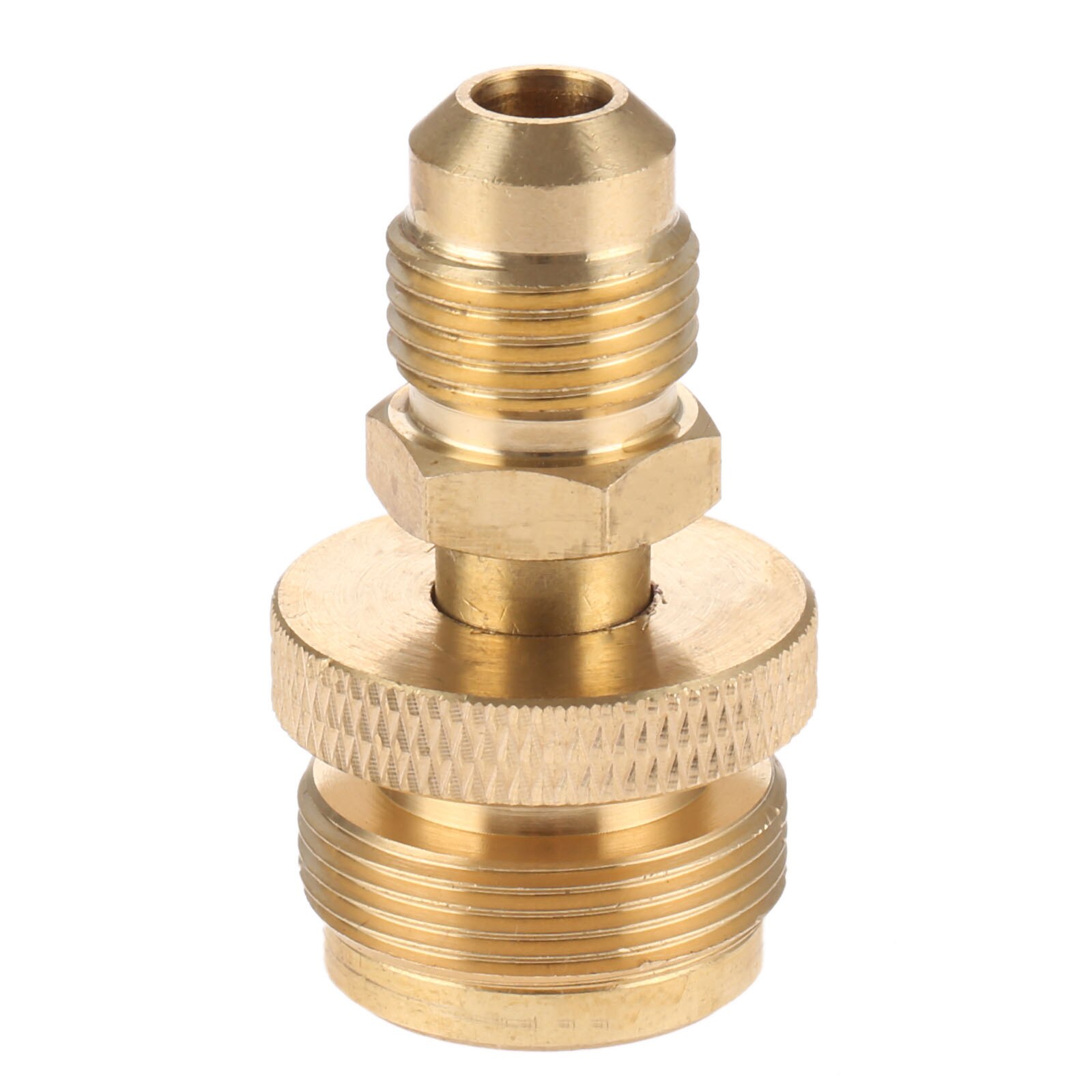 1lb Propane Tank Cansiter Regulator Adapter Connection Convert to 3/8" Male Flare Adapter Portable Camping Grill Stove Parts