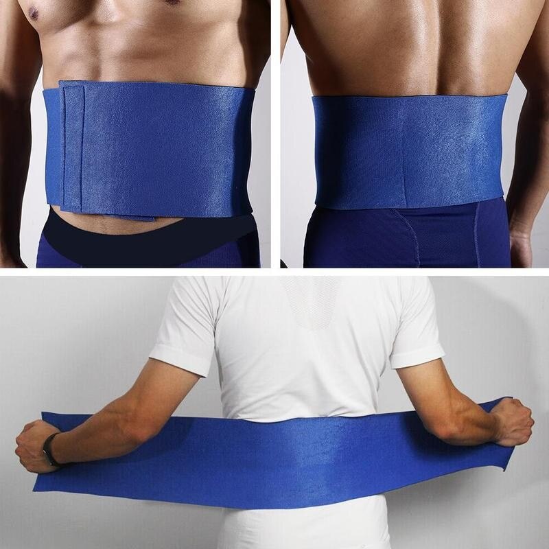 Polyester Fiber Exercise Wrap Belt Stomach Belly Exercise Cycling Jogging For Walking Aerobics Cellulite Burn Weightlifting N5I3
