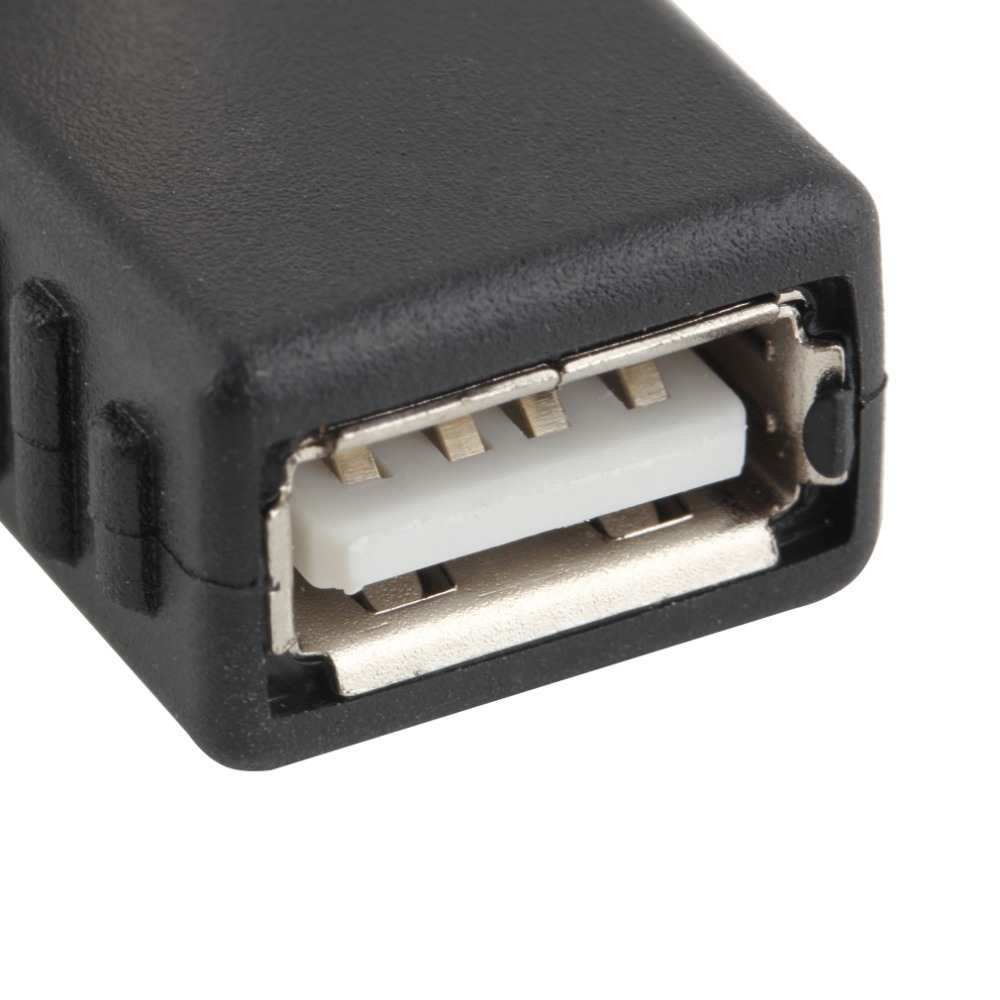 USB-A Male Naar USB-A Vrouwelijke Adapter Haakse Usb 2.0 A Man Vrouw Extension Adapter Connector Voor Laptop Pc Black