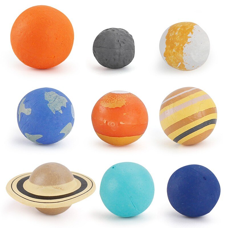 Universe Children's Mini Solar System Model Simulation Planet Model Cognitive Teaching Aids Science Popularization Birthday