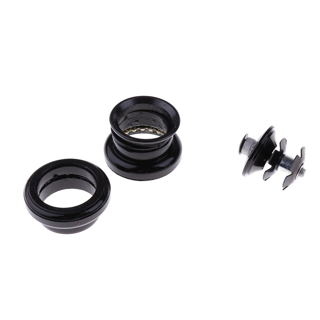 Bike Headset Road Bicycle Threadless Headset Parts Black Sturdy and Durable
