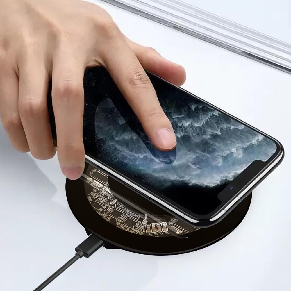 Drahtlose Ladegerät QI 10W 15W für Telefon schnelle wirless Lade Effiziente Lade Pad für Smartphone Stabile Ausgang Sicher universal