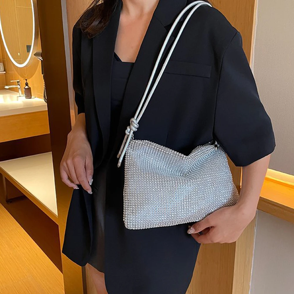 Pochette de luxe pour femme, diamant brillant, initié, sac à main chic, sac à main biscuits, sac à main de soirée pour femme, Rotterdam Kle