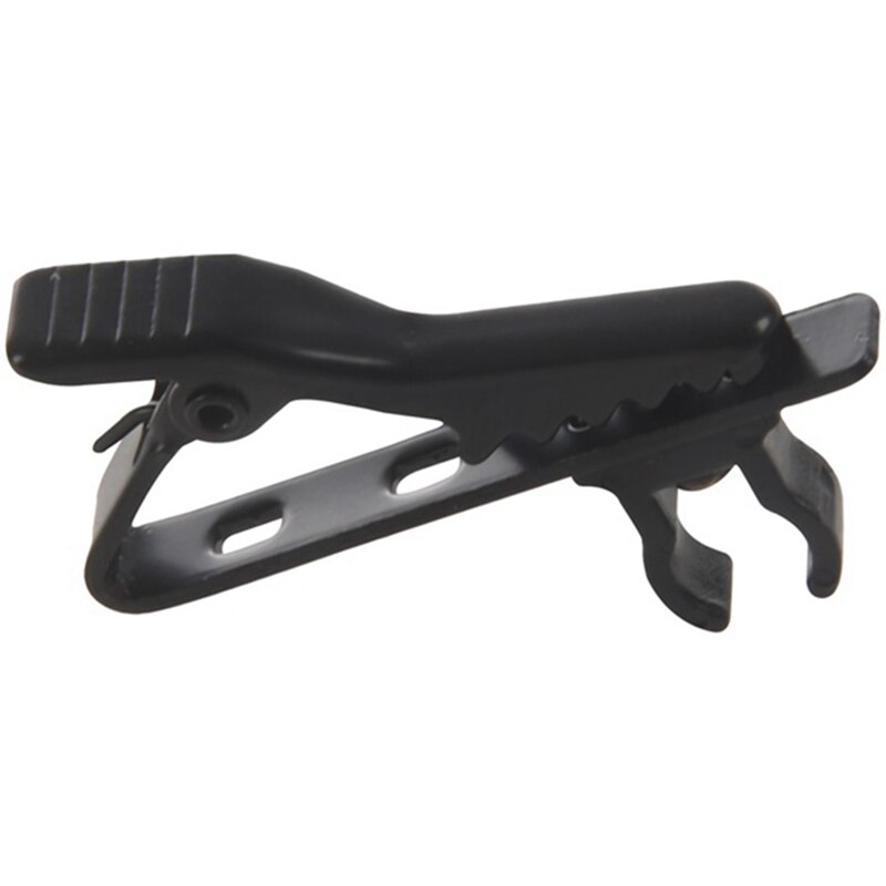 5 stück mikrofon-eisenclips, krawattenclips vom typ c, ansteckmikrofon-zubehör für kragenclips für kondensatormikrofone