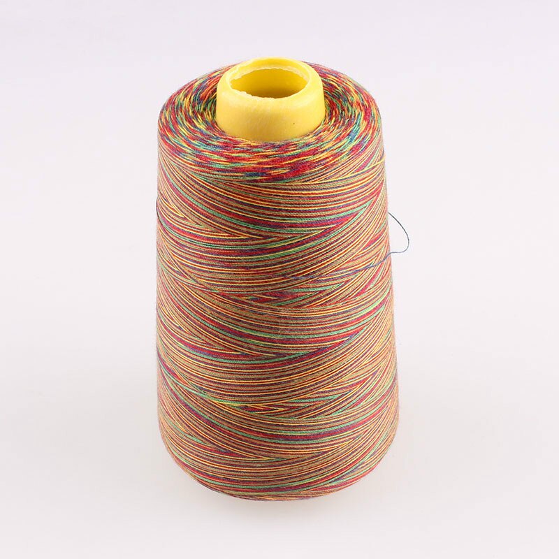 3000Y 40S/2 Sewing Thread Spool Polyester Sewing Thread Colorful Embroidery Line Threads Jeans for Sewing Thighs Machine Yarn: 4