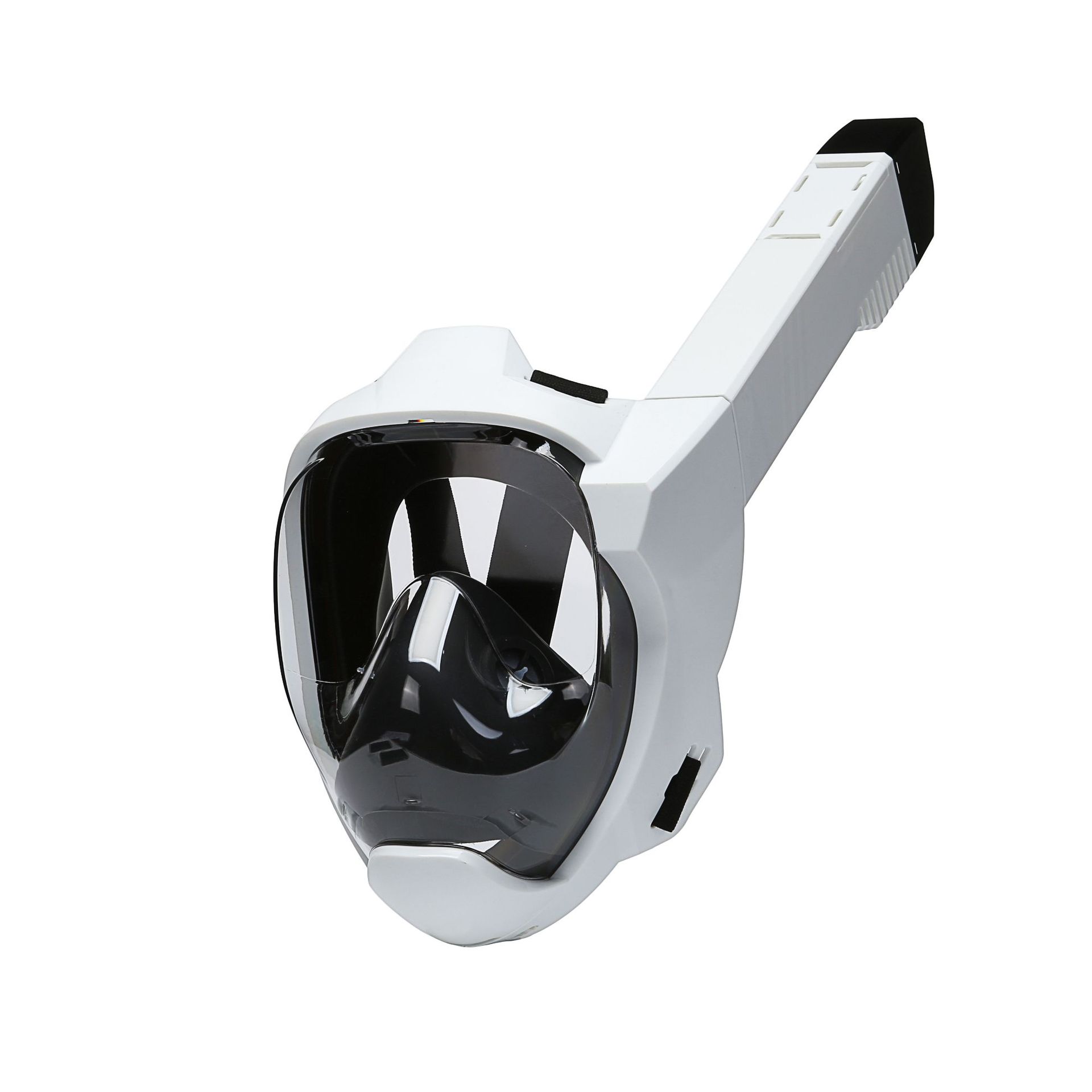 Nieuw duikmasker waterdicht anti-condens volledig droog volwassen duikbril snorkelmasker zwemuitrusting voor mannen en vrouwen: Light Grey / S/M