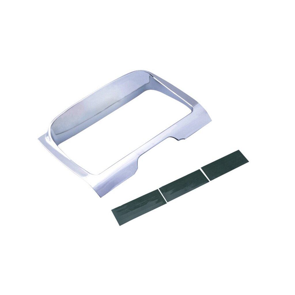 Chrome Tri Line Gauge Stereo Accent Trim Cover for Harley Touring FLHT Ultra