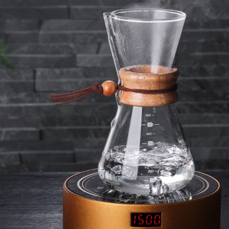 400 Ml 600 Ml 800 Ml Glas Koffiezetapparaat Espresso Potten Machine Met Rvs Filter Hoge Temperatuur slip Thuis