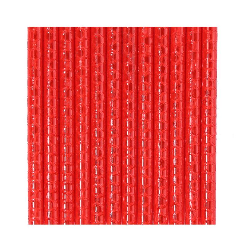 12 pçs/set Refletores Da Bicicleta Da Bicicleta Ciclismo Raios Da Roda Luz de Aviso de Segurança de Enchimento da Meia Faixa de Ferramentas Da Bicicleta Refletor: Vermelho