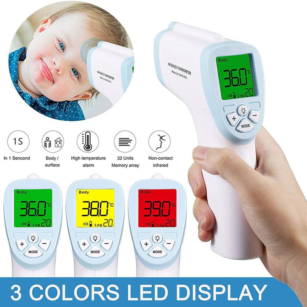 Electronic Thermometer No Contact Forehead Temperature Accurate Measurement Handheld Infrared Thermometer