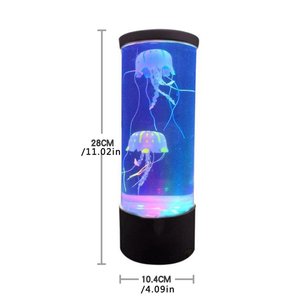 Medium Kwallen Lamp Led Kleur Veranderende Woondecoratie Nachtlampje Kwallen Aquarium Stijl Led Lamp