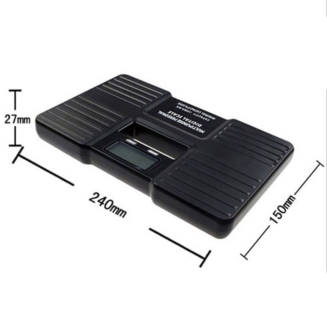 150KG Digital Electronic Fitness Bathroom Body Fat Weight Scale Health Weighing