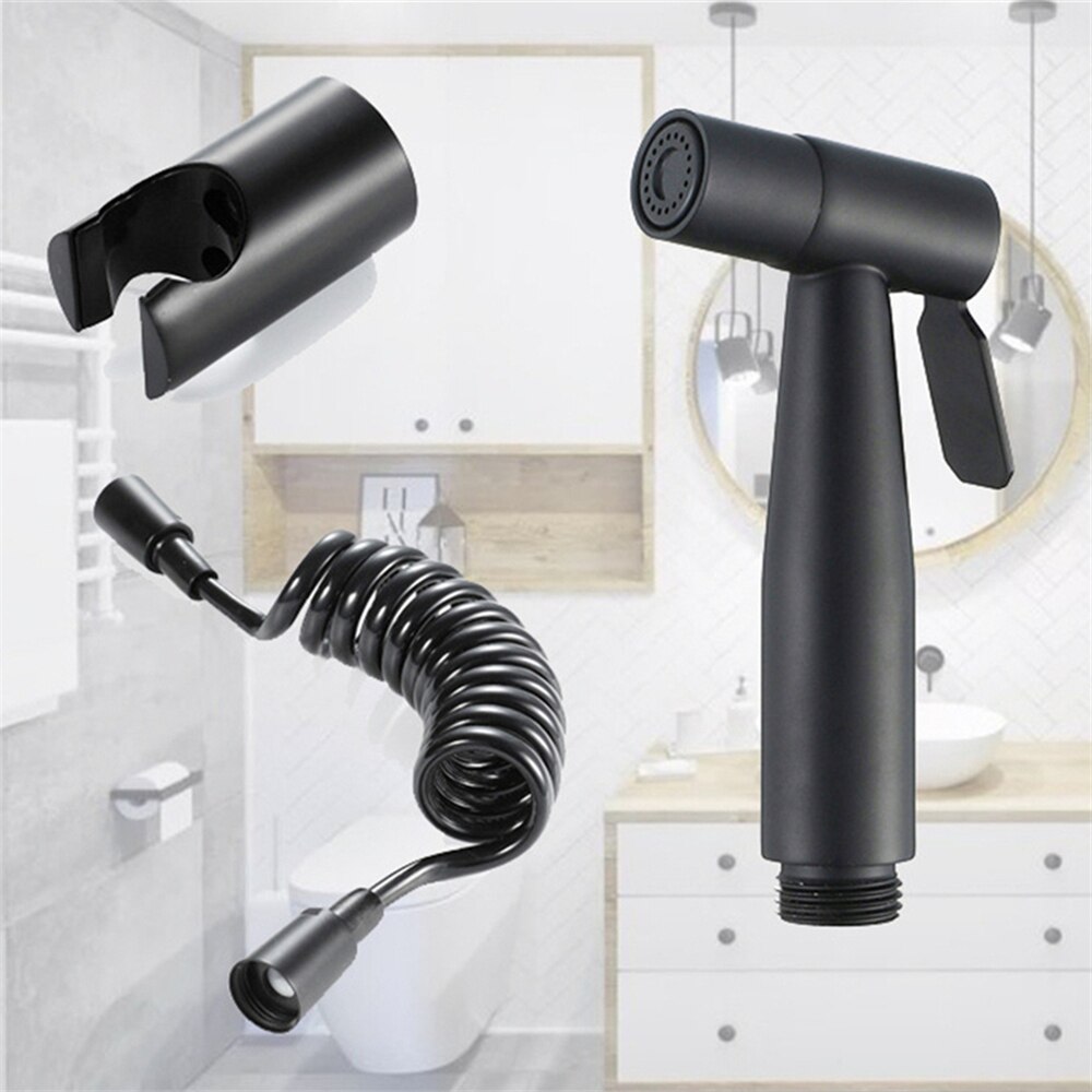 Rączka bidetowa końcówki do bidetu toaleta ręczna Spray Bidet ze stali nierdzewnej Bidet rączka bidetowa samoczyszcząca się prysznic do łazienki: B-3