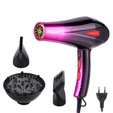Professtional Hair Dryer Powerful 4000W Salon Blow Dryer And Cold Wind Hairdryer With Diffuser Concentrator 220-240V 50