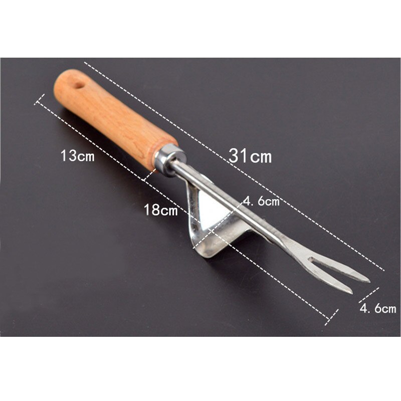 Durable Stainless Steel Gardening Weeder Hand Weeder Tool Lawn Garden Farmland Hand Tools Set