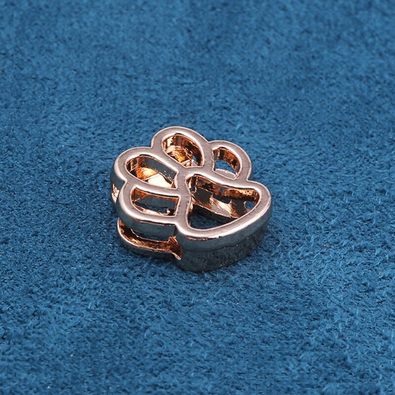 2 stück/einstellen niedliche katzenpfoten-anhänger, passend für markenarmbänder und diy-uhrenarmbänder.