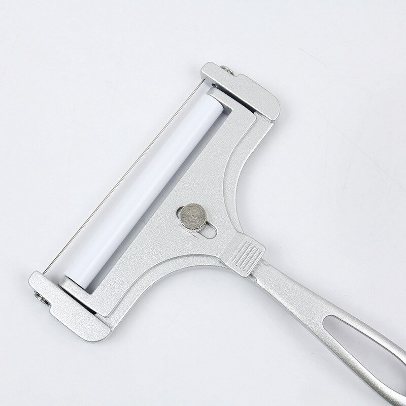 Stainless Steel Wire Cheese Slicer with Adjustable Thickness Cheese Cutter Is Suitable for Soft, Semi-Hard, Cheese