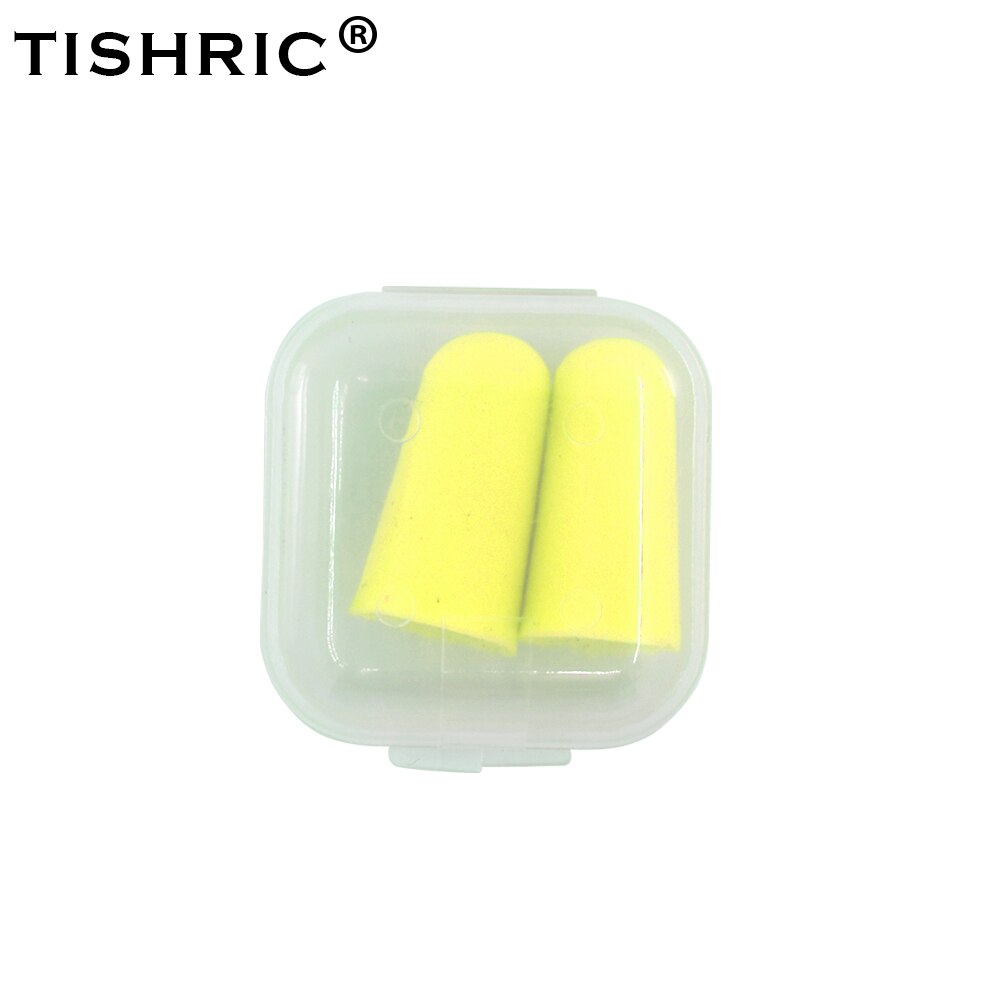 TISHRIC 100 Pairs Earplugs Sleep Noice Reduction Noise Cancelling 25dB Anti-noise Box For Travel/Sleep/Reading Ear Plugs: 100pairs Yellow Box