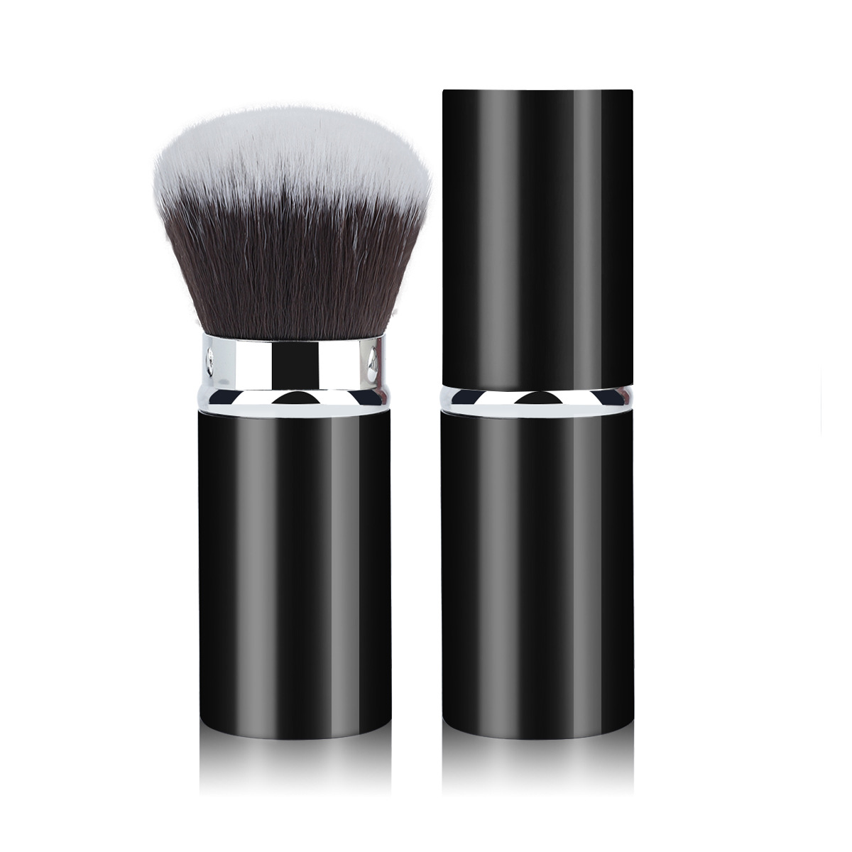 Pro Retractable Soft Makeup Brush Cosmetic Adjustable Face Powder Brush Kabuki Brush