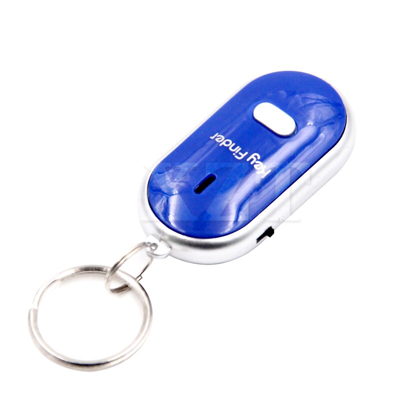 Più nuovo Arrivo anti-perduto chiave portato cercatore Trovare localizzatore Keychain Fischio bip suono controllo Torcia: Blu