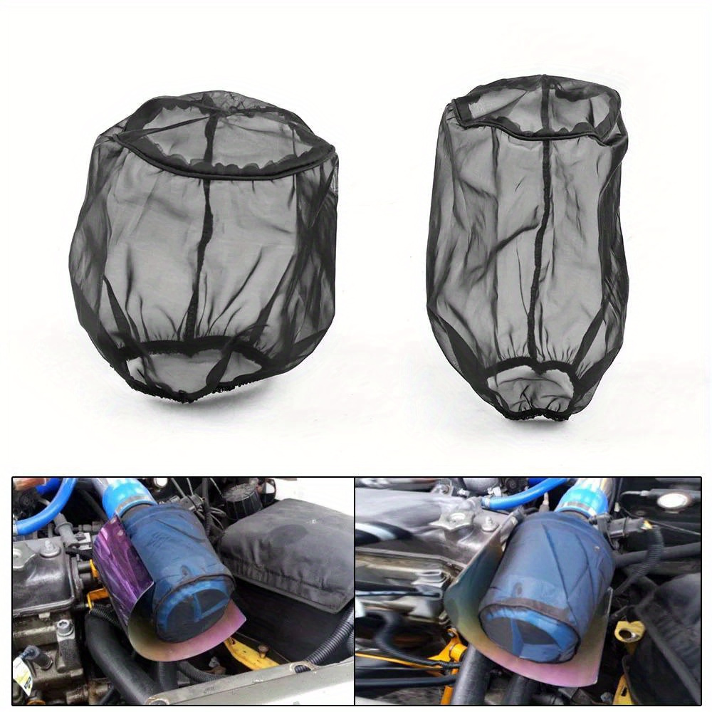 Cubierta protectora de filtro de aire Universal, a prueba de aceite, a prueba de polvo, para filtros de entrada de aire de alto flujo, 1 ud.