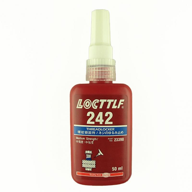222/242/243 50 ml Cilindrische Retainer Vergrendeling Lijm Metalen Schroef Anaërobe Lijm Thermische Sterkte Omgeving Lijm