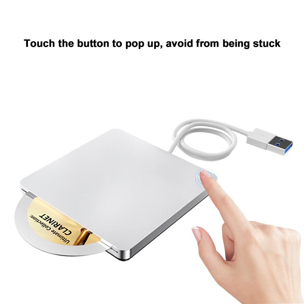 USB3.0 mobile optical drive dvd recorder external notebook desktop windows 7/8 laptop optical drive external portable dvd burner