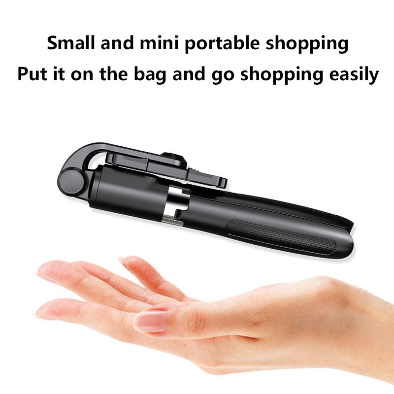 Universel 2 en 1 sans fil Bluetooth Selfie bâton extensible monopode trépied avec support de téléphone à distance pour iPhone Samsung Huawei