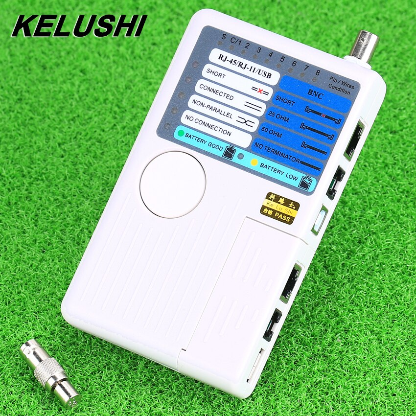 KELUSHI Remote Networking-tools 4 in 1 RJ11 RJ45 USB BNC LAN Netzwerk Kabel Tester für Kabel Tracker Detector Heißer verkaufen