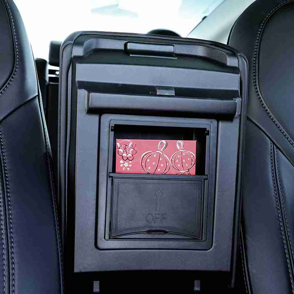 LANGBEAN Opbergdozen voor Tesla Model 3 Highland, Armsteun Organisator